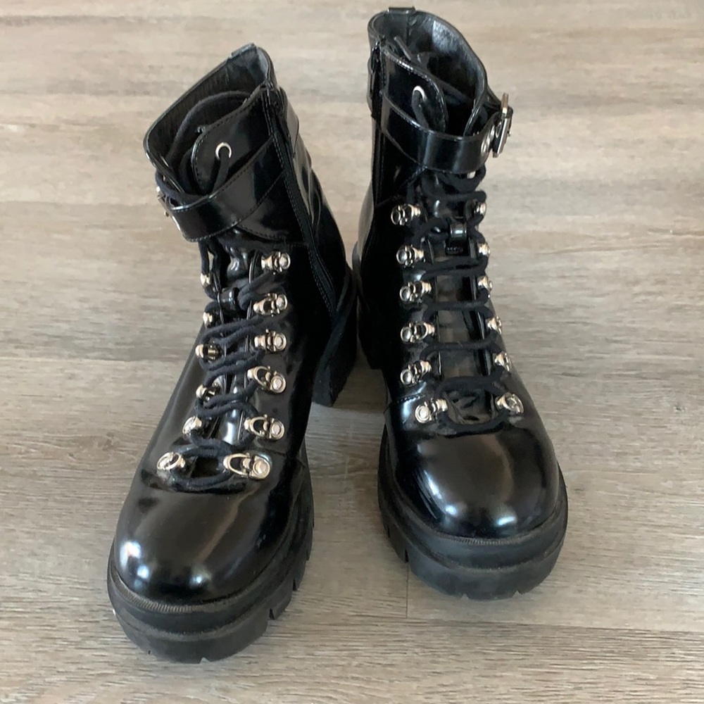 Jeffrey Campbell Czech Combat Boots